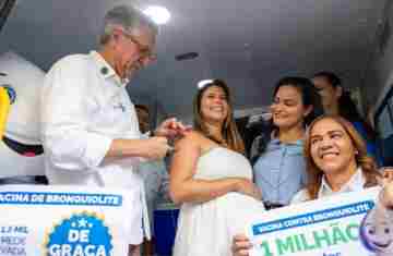  Brasil vacina mais de 1 milhão de gestantes contra VSR em bebês 